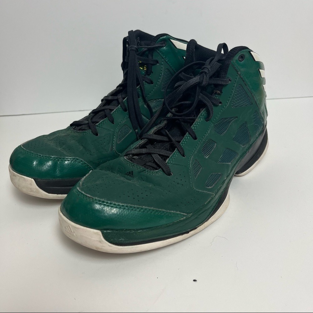 Adidas Green Basketball Shoes